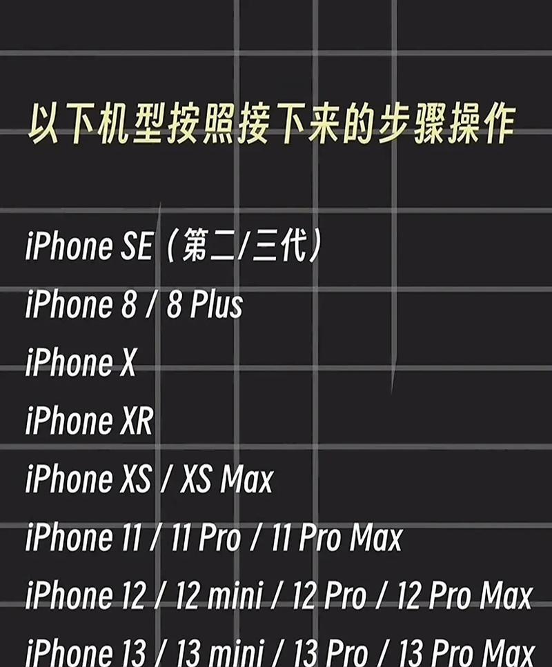 苹果7强制关机重启方法（解决苹果7卡死）