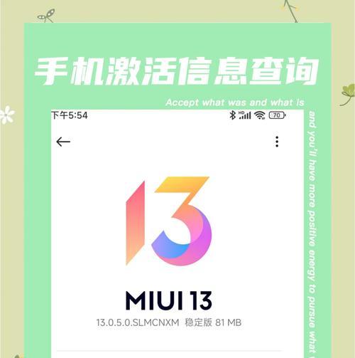 如何查询手机第一次激活时间（快速掌握查询手机激活时间的方法）