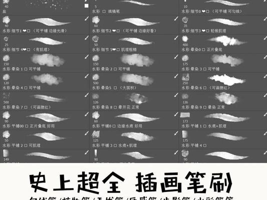 PS混合器画笔工具使用教程(让你的绘画更加逼真生动) PS混合器画笔工具使用教程(让你的绘画更加逼真生动)