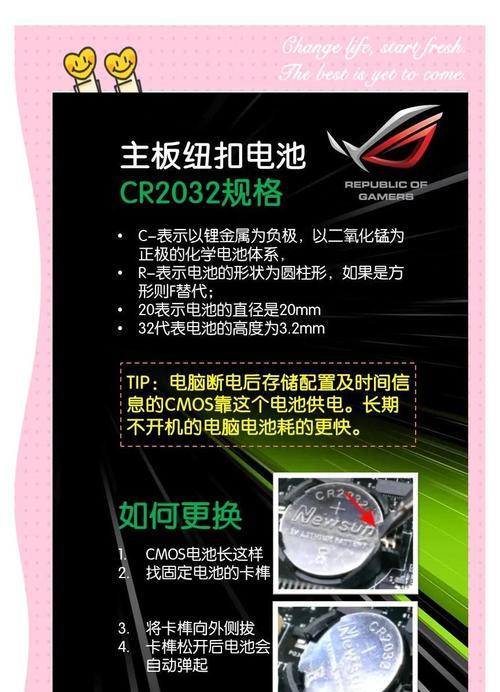 了解主板电池，保护你的电脑生命（探究主板电池的作用和维护方法）
