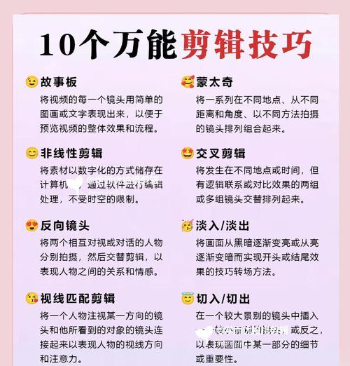 如何成为一名优秀的视频剪辑新手