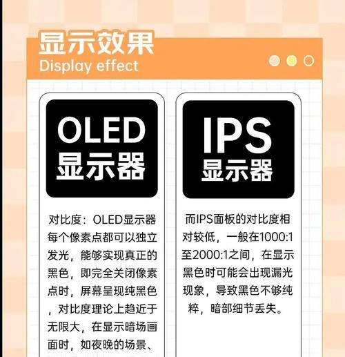 IPS屏幕VSLED屏幕（深入探究两种屏幕的优缺点及适用场景）