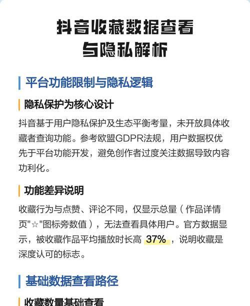 抖音收藏功能隐私安全分析(你的收藏夹是否被滥用) 抖音收藏功能隐私安全分析(你的收藏夹是否被滥用)