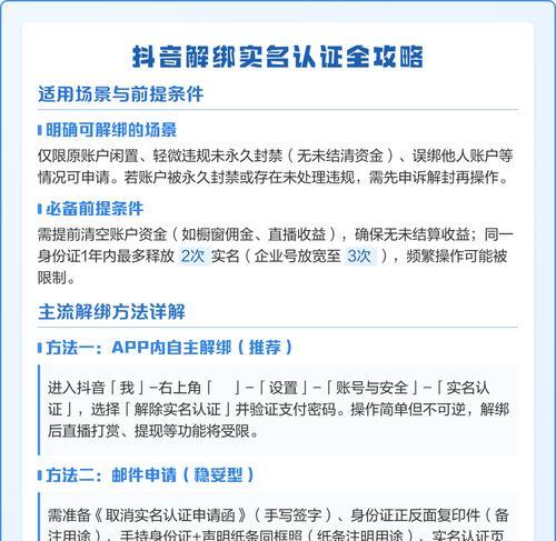抖音人工申请换绑实名教程（快速有效的抖音账号实名认证方法）