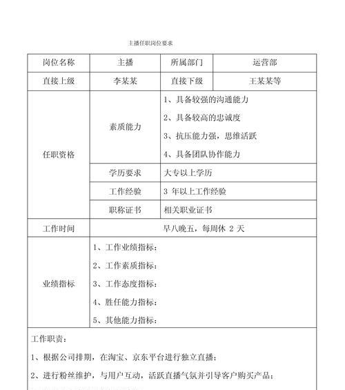 直播选品师(揭秘直播选品师的工作职责与技能要求) 直播选品师(揭秘直播选品师的工作职责与技能要求)