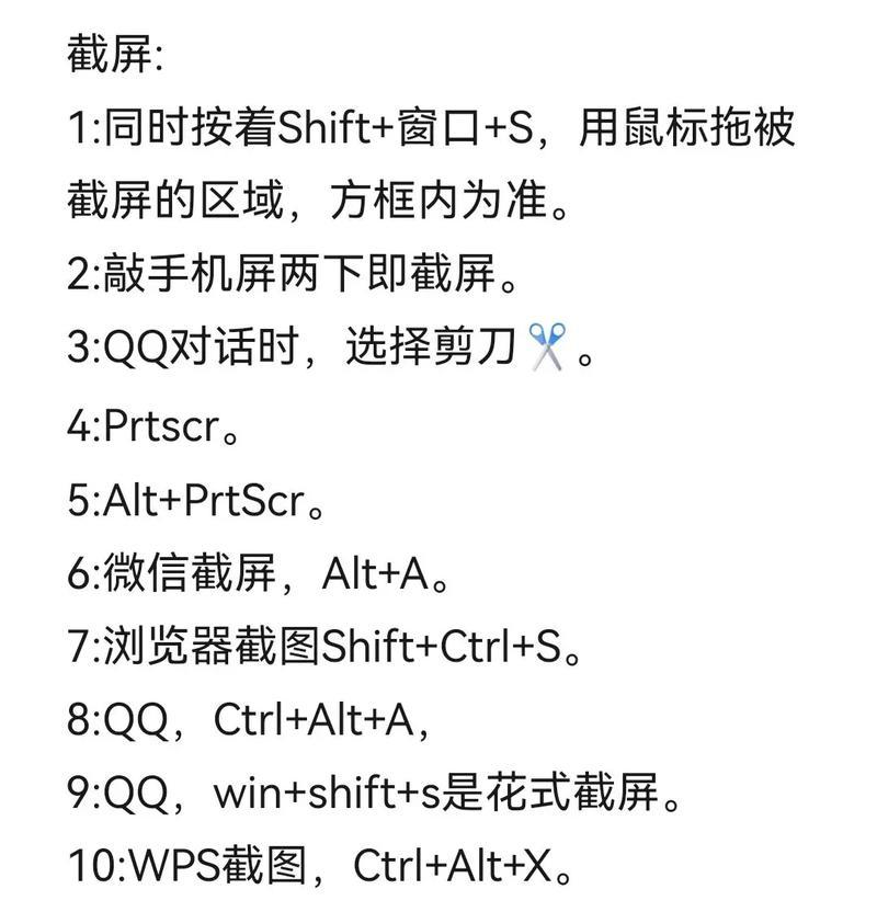 电脑截图技巧全解(教你轻松掌握Windows) 电脑截图技巧全解(教你轻松掌握Windows)