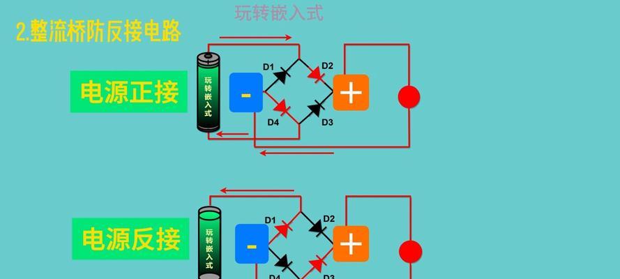 深入解析电源符号正负极的区别（从电子设备到电路图）